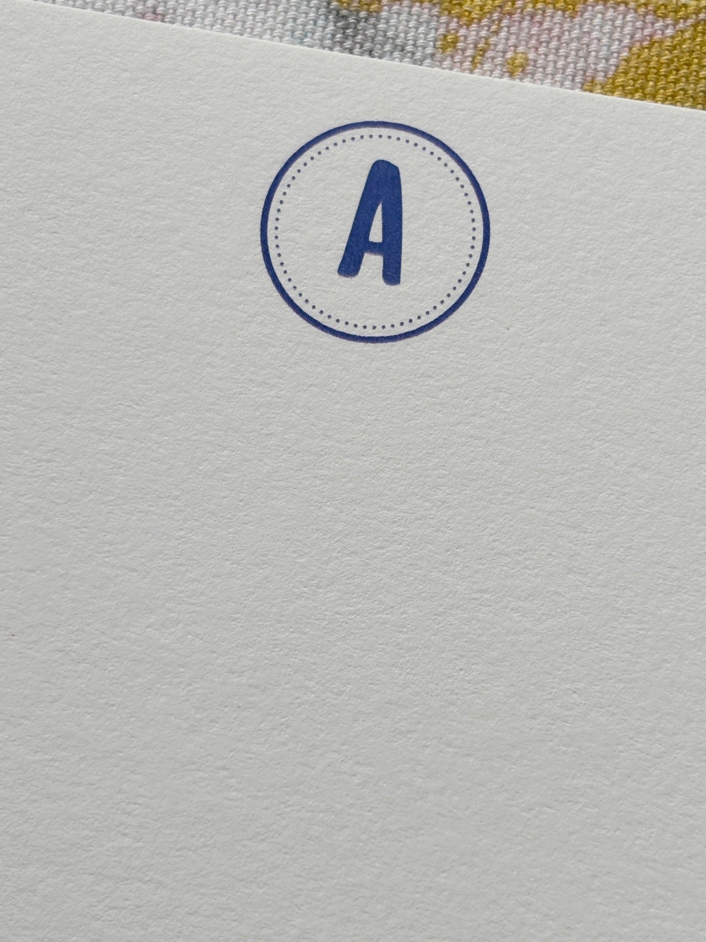 Alphabet Initial Cards