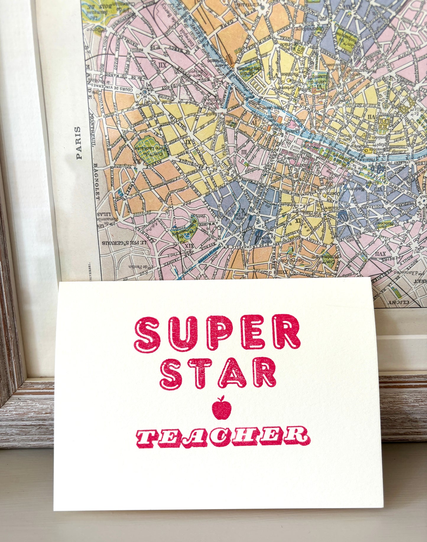 Super Teacher card