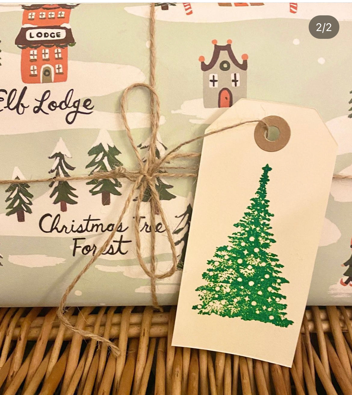 Christmas Tree Gift Tags (pack of 10)
