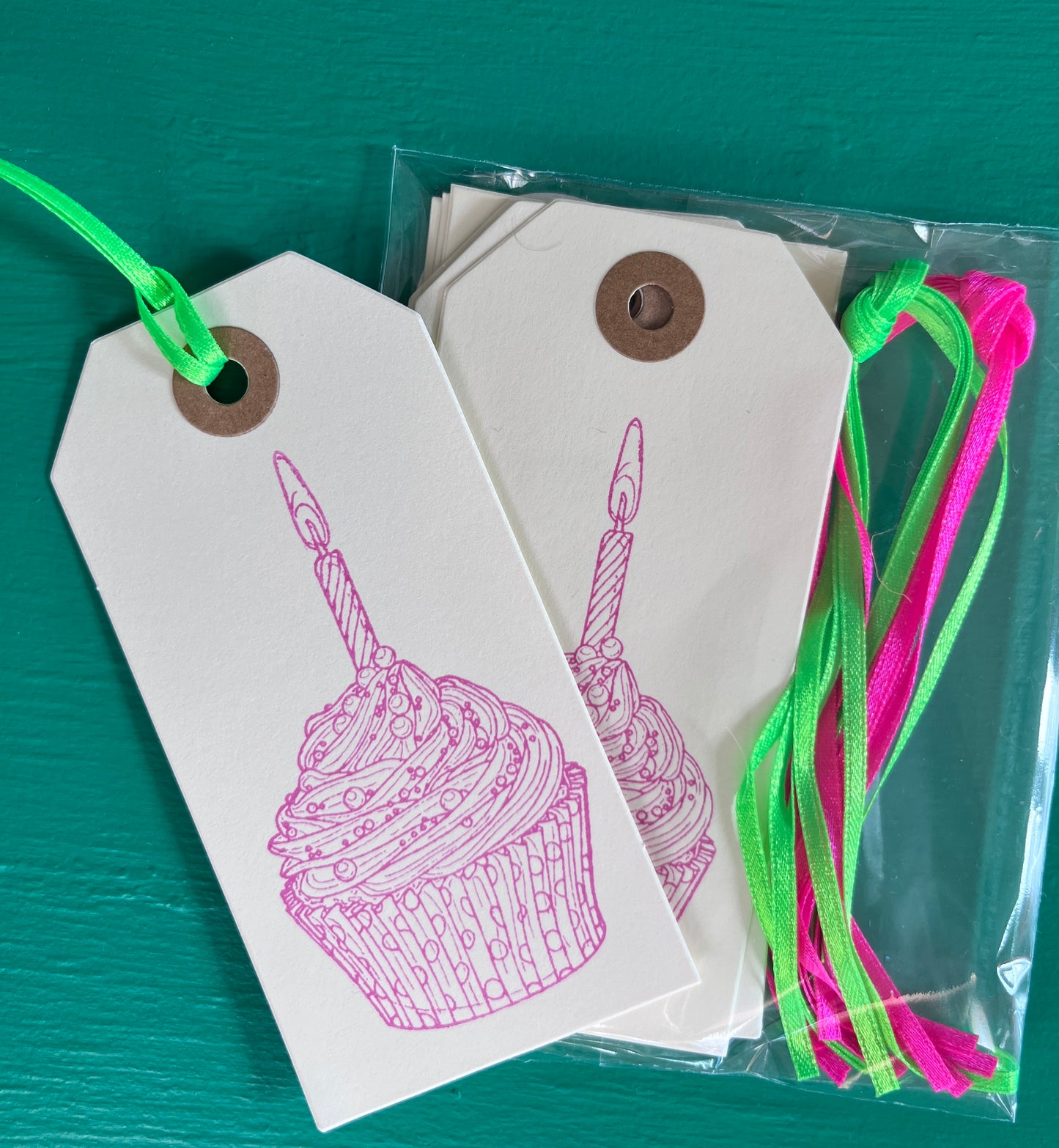 Cupcake Gift Tags (pack of 10)