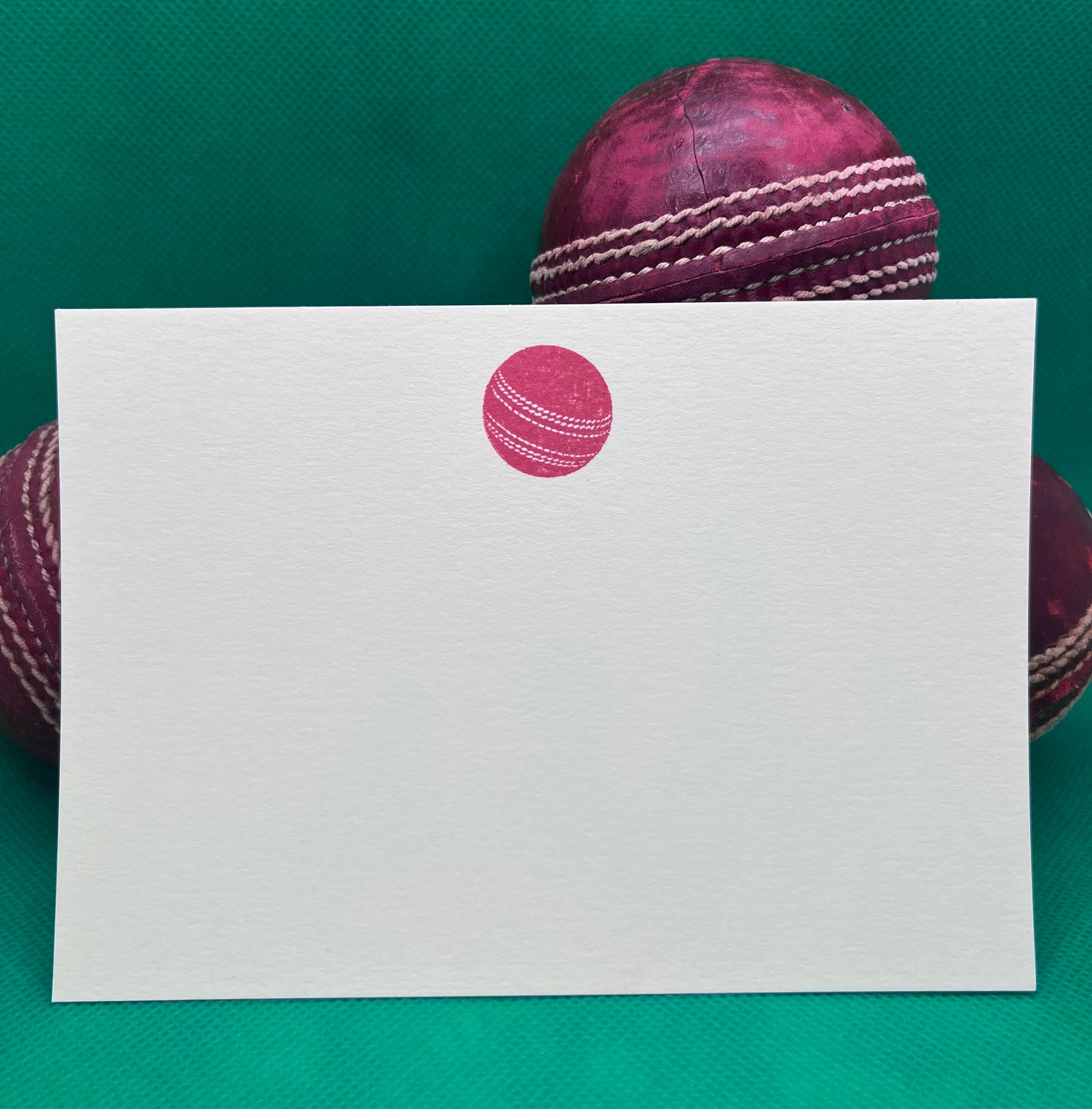 Cricket Ball Notecards (pack of 7)