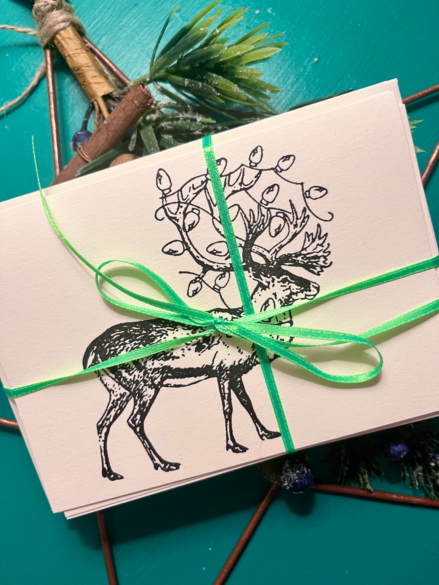 Colour Your Own Reindeers!