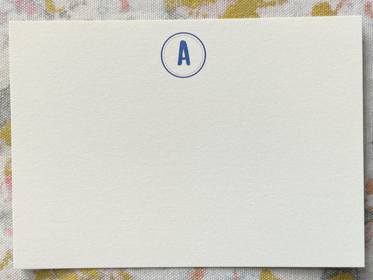 Alphabet Initial Cards