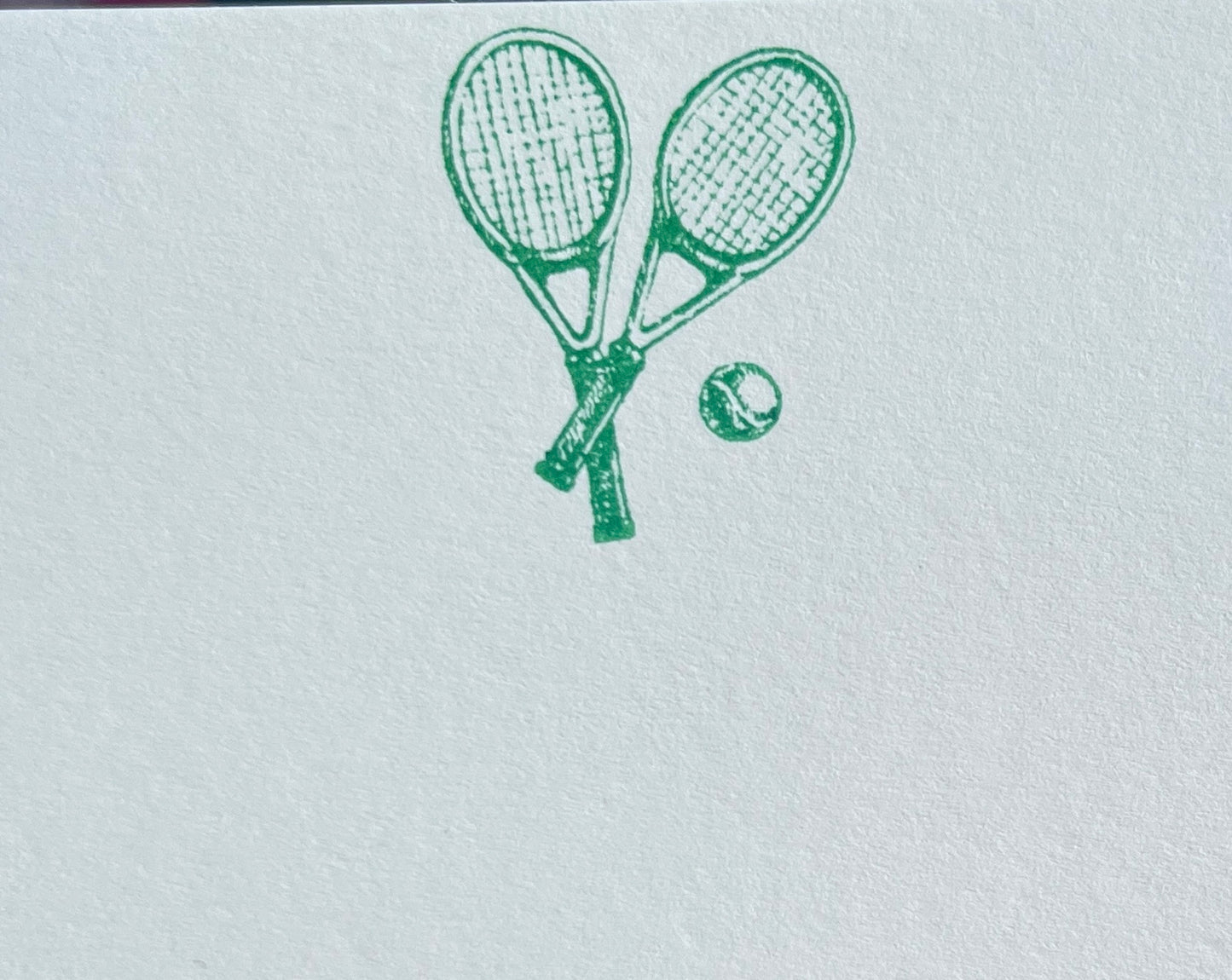 Tennis notecards (pack of 7)