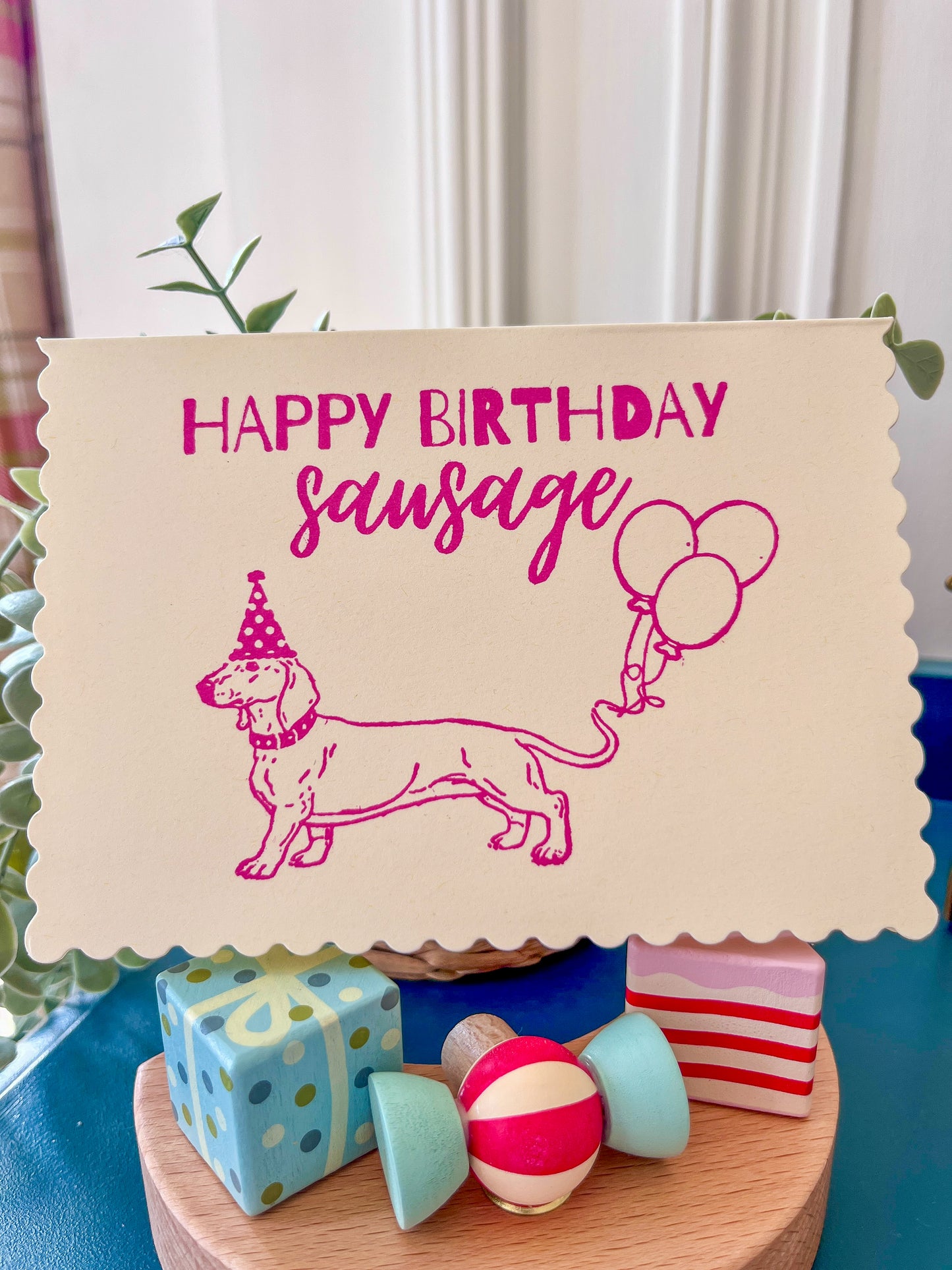 Birthday Sausage Card