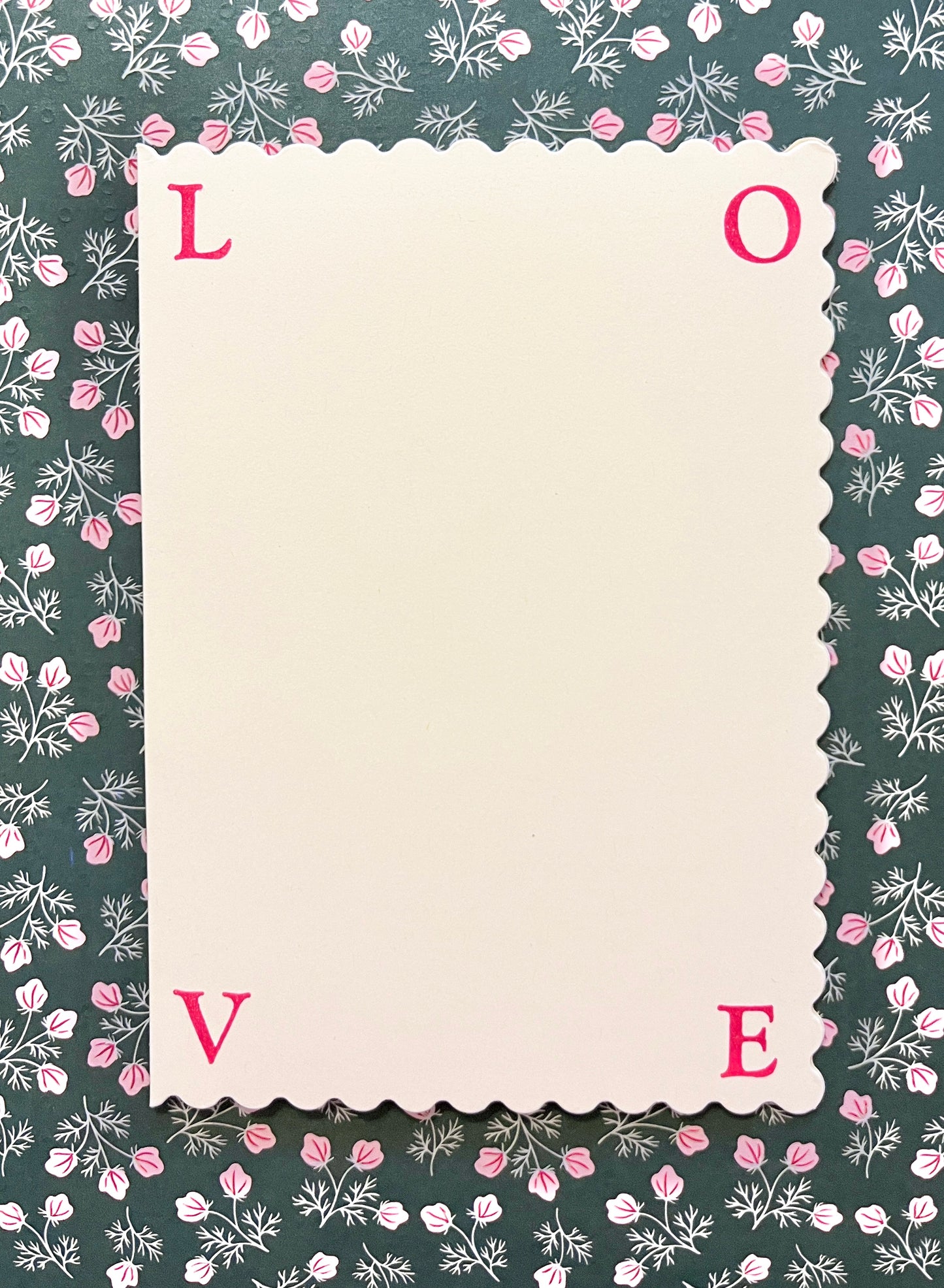 LOVE Greetings Card