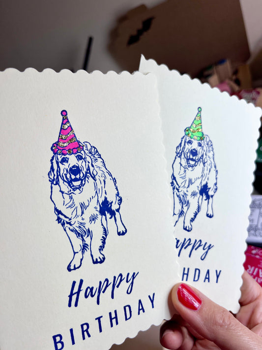 Birthday Dog Birthday Card