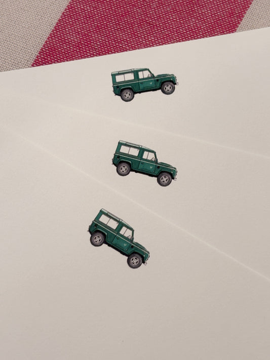 Land Rover Notecards (pack of 7)