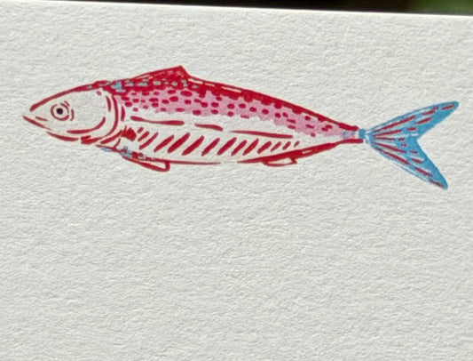 Sidney Sardine Notecards (pack of 7) (Copy)